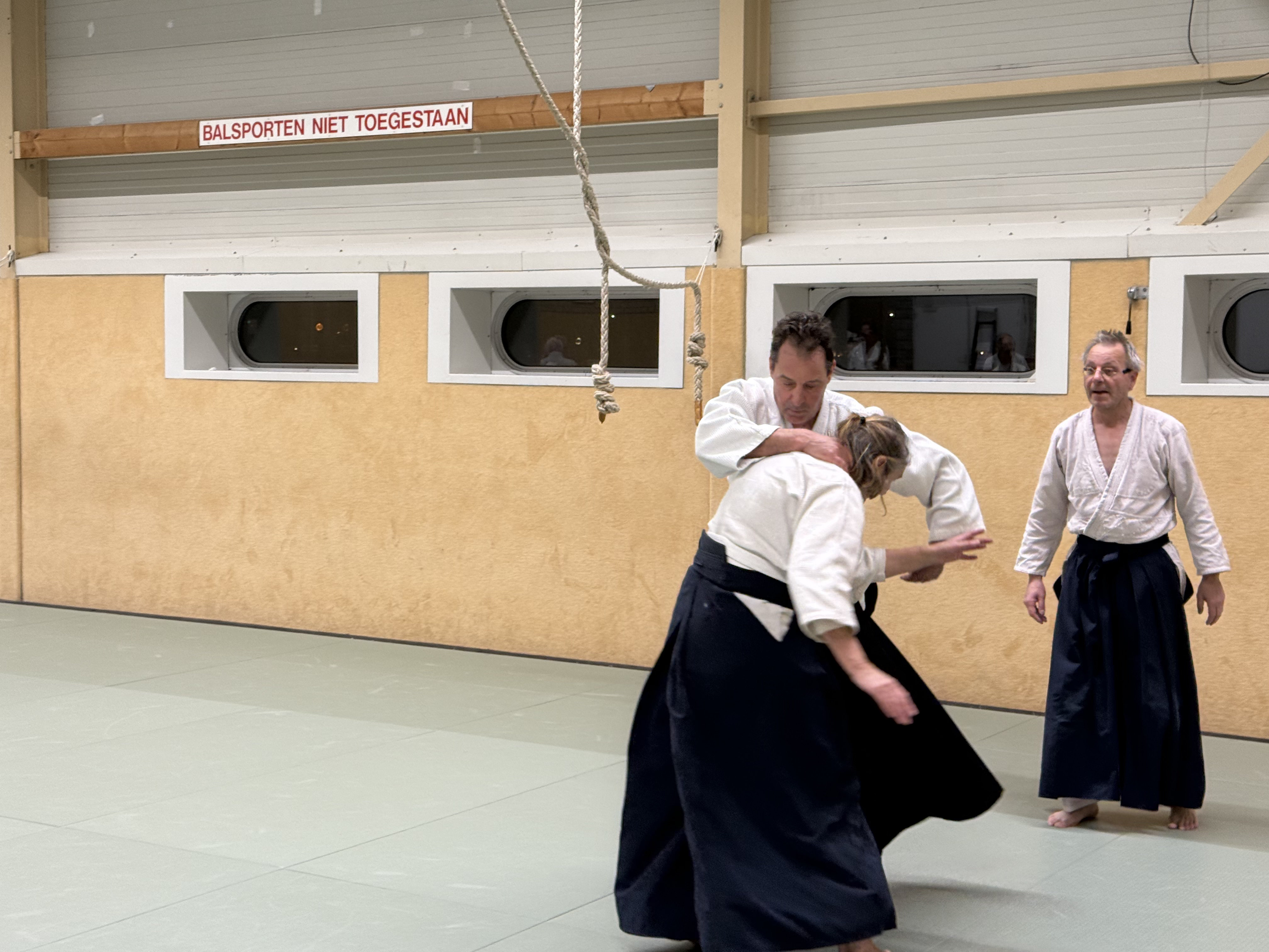Aikido training Haarlem