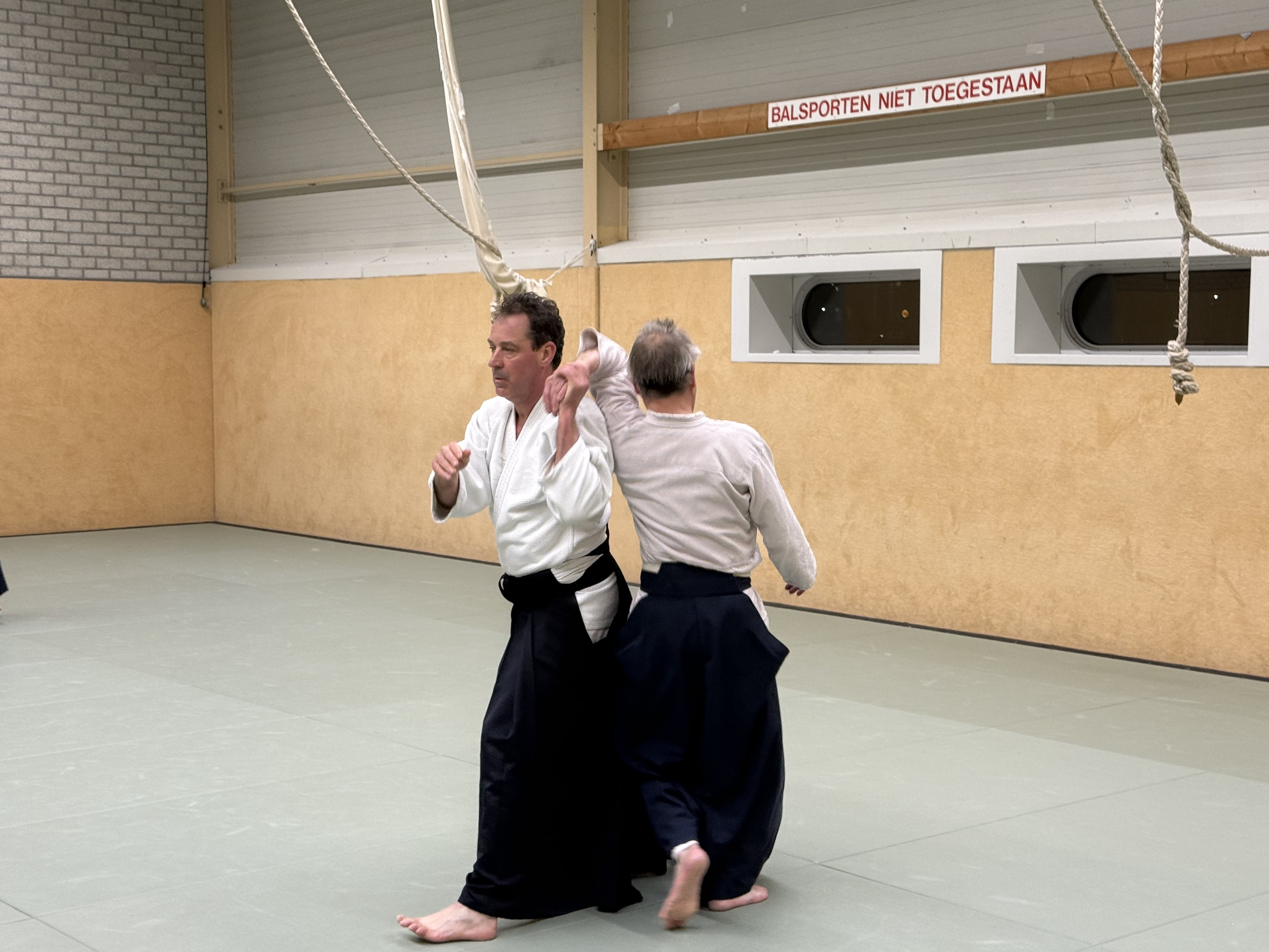 Aikido training Haarlem